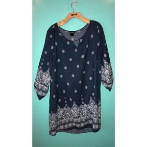 Above the knee dress